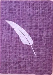 Feather Threaded Blank Journal