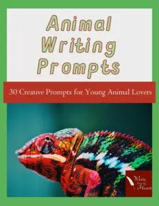 Animal Writing Prompts Journal for Kids